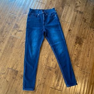 Express high rise skinny jeans